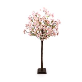 Árvore Decorativa com Led Begonia cor Rosa Claro 120cm (Fleur)