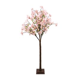 Árvore Decorativa com Led Begonia cor Rosa Claro 150cm (Fleur)