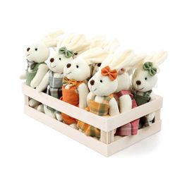 Mini Box Coelhos Sortido cor Laranja/Verde/Rosa (Mini Box)