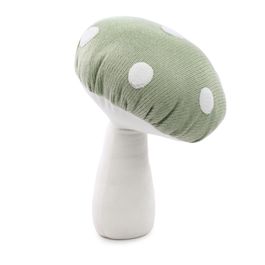 Cogumelo Decorativo com Poa cor Branco/cor Verde (Sucrée)