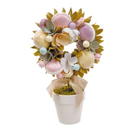 Topiaria Decorativa com Doces Colorido (Charlotte)