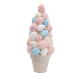 Topiaria Decorativa Ovos cor Rosa/cor Azul (Fondant)