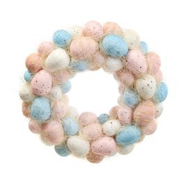 Guirlanda Decorativa Ovos cor Rosa/cor Azul (Fondant)
