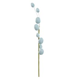 Galho Grande com Ovos cor Azul 60cm (Fondant)