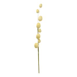 Galho Grande com Ovos cor Amarelo 60cm (Fondant)