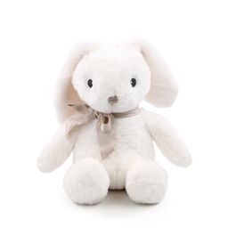 Coelho Pelúcia com Laço cor Branco/Bege (Kids)