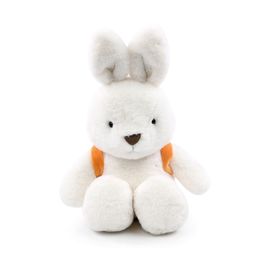 Coelho Pelúcia com Mochila cor Creme (Kids)