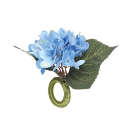 Porta Guard Hortensia Azc (Porta-Guardanapos) Jg C/4 PC