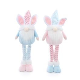 Coelho Dec Pelucia Sort Azl/Ros/Bco  (Kringle) C/1 UN