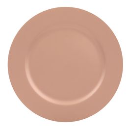 Sousplat Liso cor Nude ø33cm (Bandejas e Sousplats)