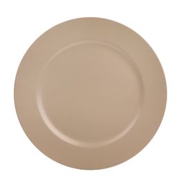 Sousplat Liso cor Champagne ø33cm (Bandejas e Sousplats)