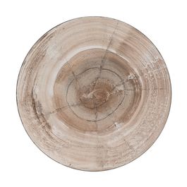 Sousplat Madeira cor Marrom ø33cm (Bandejas e Sousplats)