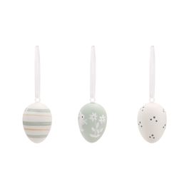 Saco c/ Ovos Codorna Sortidos - Verde / Branco (Ovos Decorativos)
