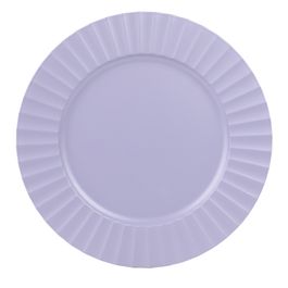 Sousplat com Borda Wave cor Lavanda ø33cm (Bandejas e Sousplats)