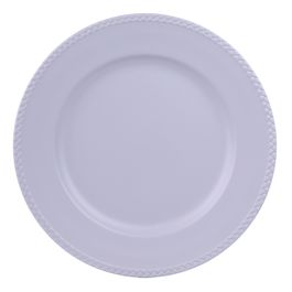 Sousplat Borda Trancada cor Lilás ø33cm (Bandejas e Sousplats)