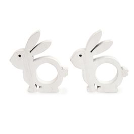 Porta Guardanapos Coelhos cor Branco (Porta Guardanapos)