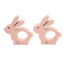 Porta Guardanapos Coelhos cor Rosa (Porta Guardanapos)