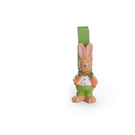 Prendedor cor Verde/Laranja Jogo com 6 Peças (Adesivos e Prendedores)