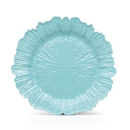 Sousplat Borda Recortada Azul Claro ø33cm (Bandejas e Sousplats)