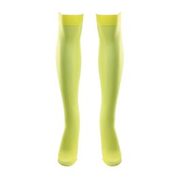 Meia Neon Amarela