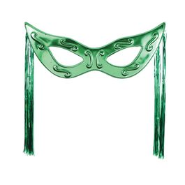 Máscara Decorativa Grande Com Chicote Verde