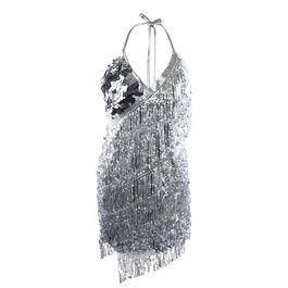 Vestido Brilho Prata
