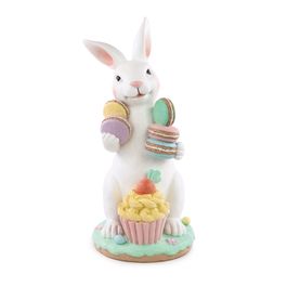 Coelho Decorativo com Docinhos cor Branco (Pastries)