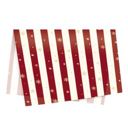 Papel Seda Noelito Ouro / Marfim / Bordo