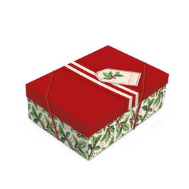 Caixa Retangular Com Tampa Little Tree