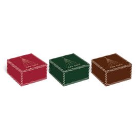 Caixa Divertida Para Brigadeiro Magic Ouro e Vermelho