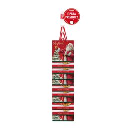 Sacola de Papel para Panetone Autosserviço Com Clip Strip Sortido Colorido