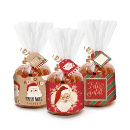 Kit Panetone Natal - Sortido Colorido