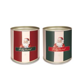 Lata Para Panetone Rígida Charm Natalino Composê