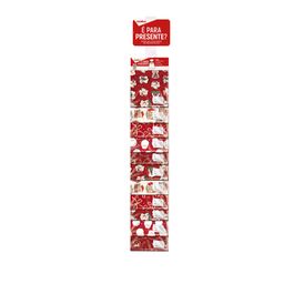 Kit Saco Autosserviço Com Clip Strip Natal Sortido Colorido