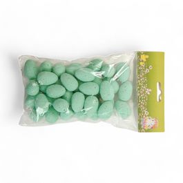Ovos Decorativos cor Verde Jogo com 36 Peças (Mini Ovos)