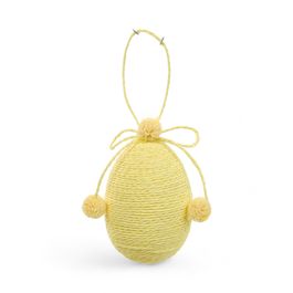 Enfeite para Pendurar Ovo cor Amarelo (Frappe)