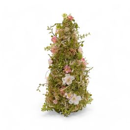 Topiaria com Flores cor Verde (Fondant)