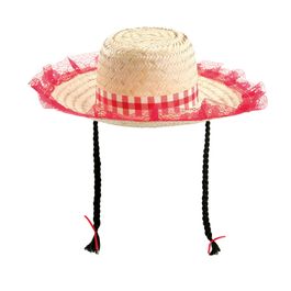 Chapéu de Carnaúba Infantil Menina P