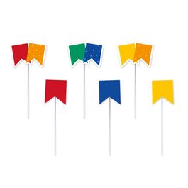 Pick Decorativo Bandeirinhas Festa Junina Arraia Colorido