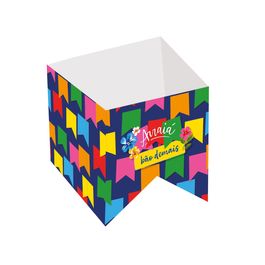 Cachepot Bandeirinha Arraiá Bão Demais