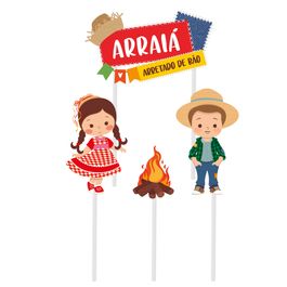 Topo De Bolo Quadrilha Junina
