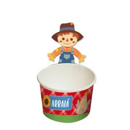 Copinho Para Doces Com Cinta Quadrilha Junina