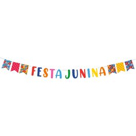 Faixa Decorativa Festa Junina Arraiá Bão Demais