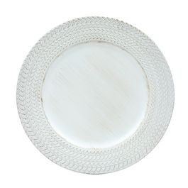 Sousplat Plástico Branco