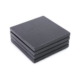 Porta Copo Jogo C/ 4 Peças Granito Preto