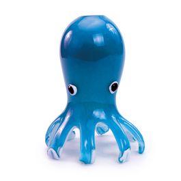 Decorativo Polvo Vidro Azul