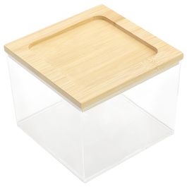 Caixa Com Tampa Acrílico Incolor / Natural