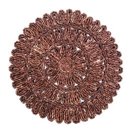 Lugar Americano Redondo Fibra Natural Nude