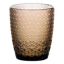 Copo Jogo C/4 Peças Cristal Eco Ambar