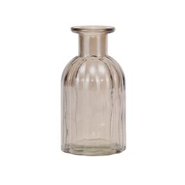 Vaso Mini Vidro Cinza